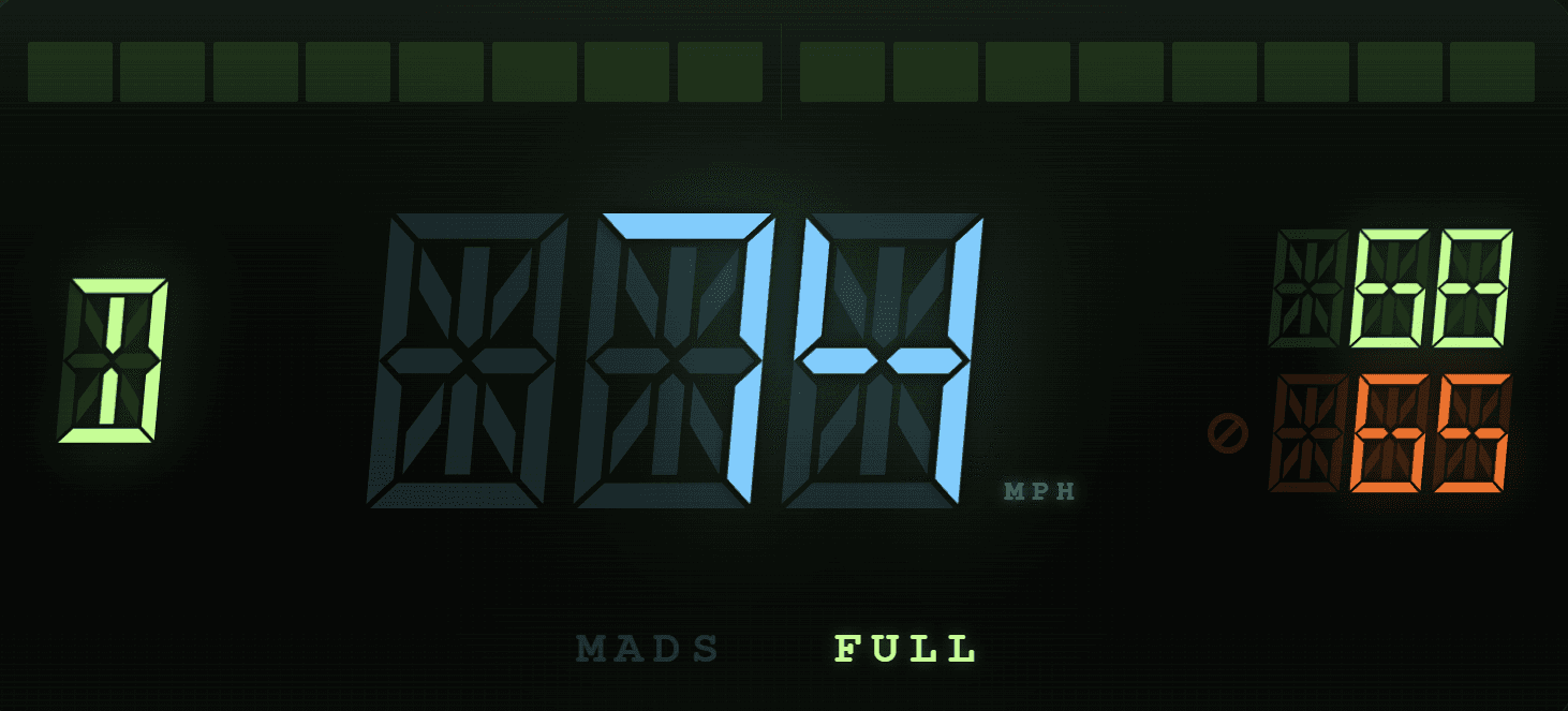 The Retro dash app running in DashPilot
