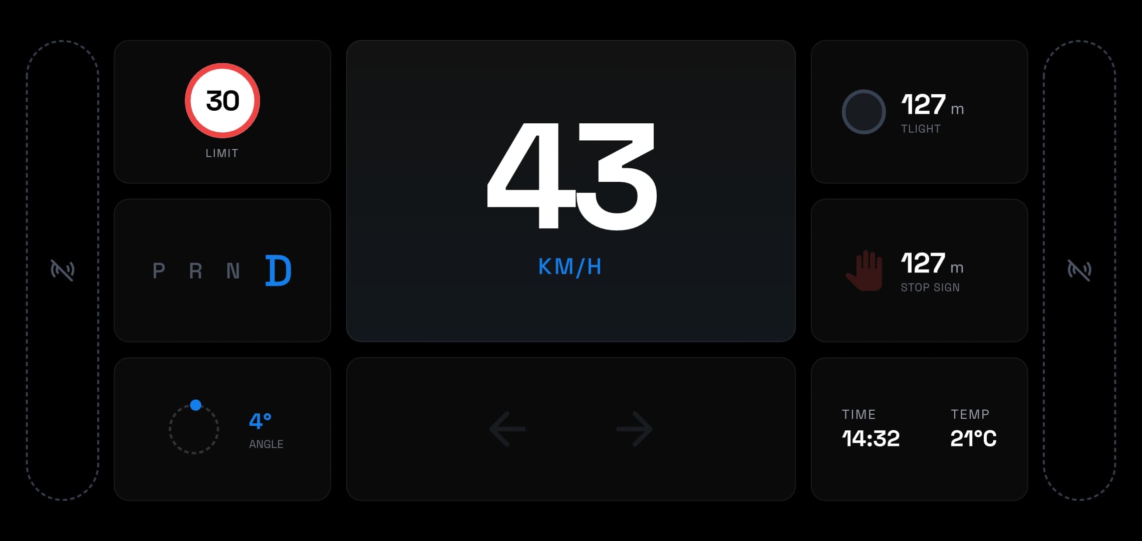 The Rive dash app running in DashPilot